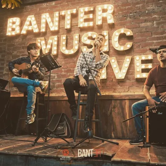 Live music event in our café space